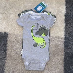 NWT Gerber onesies!  Set of 3.  12 Month.